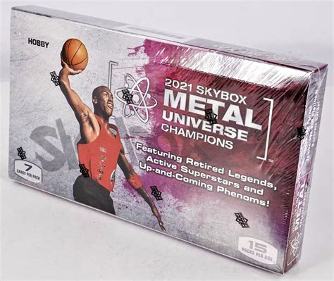 2021 skybox metal universe hobby box|skybox metal universe box info.